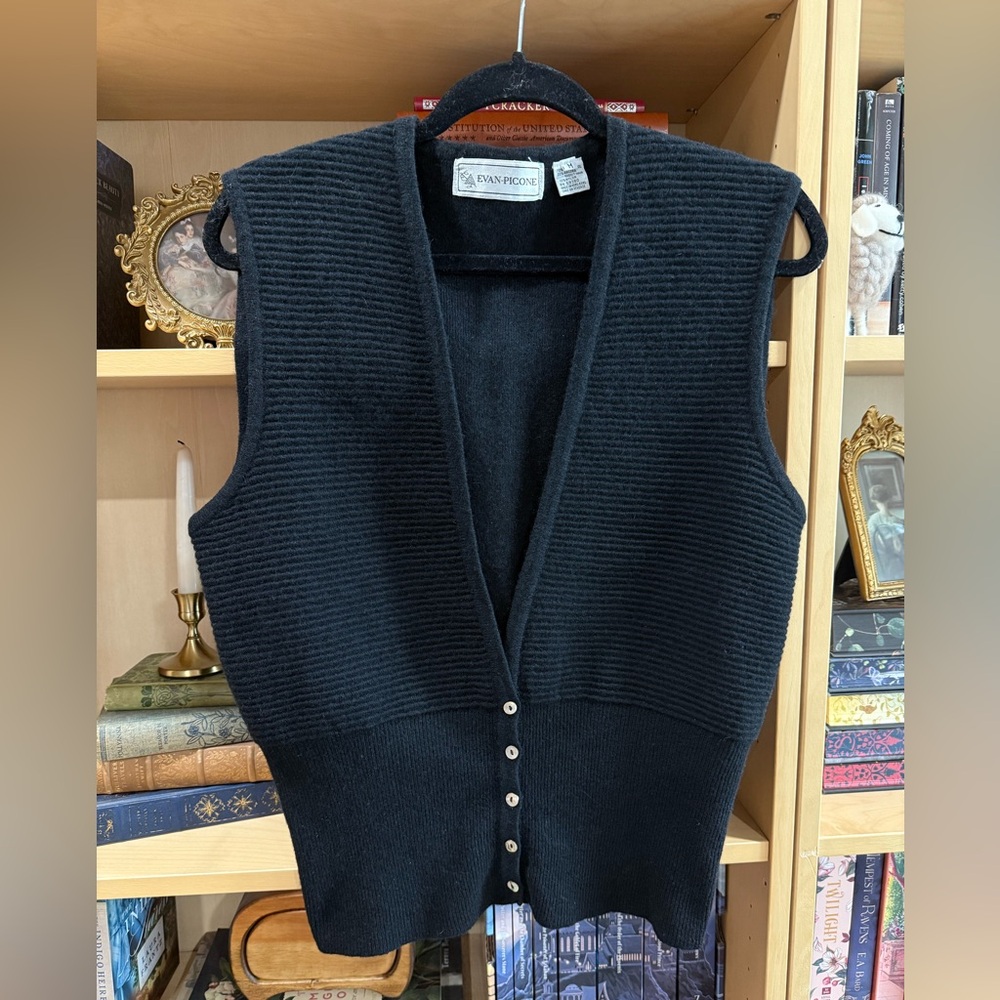 Vintage Wool Sweater Vest